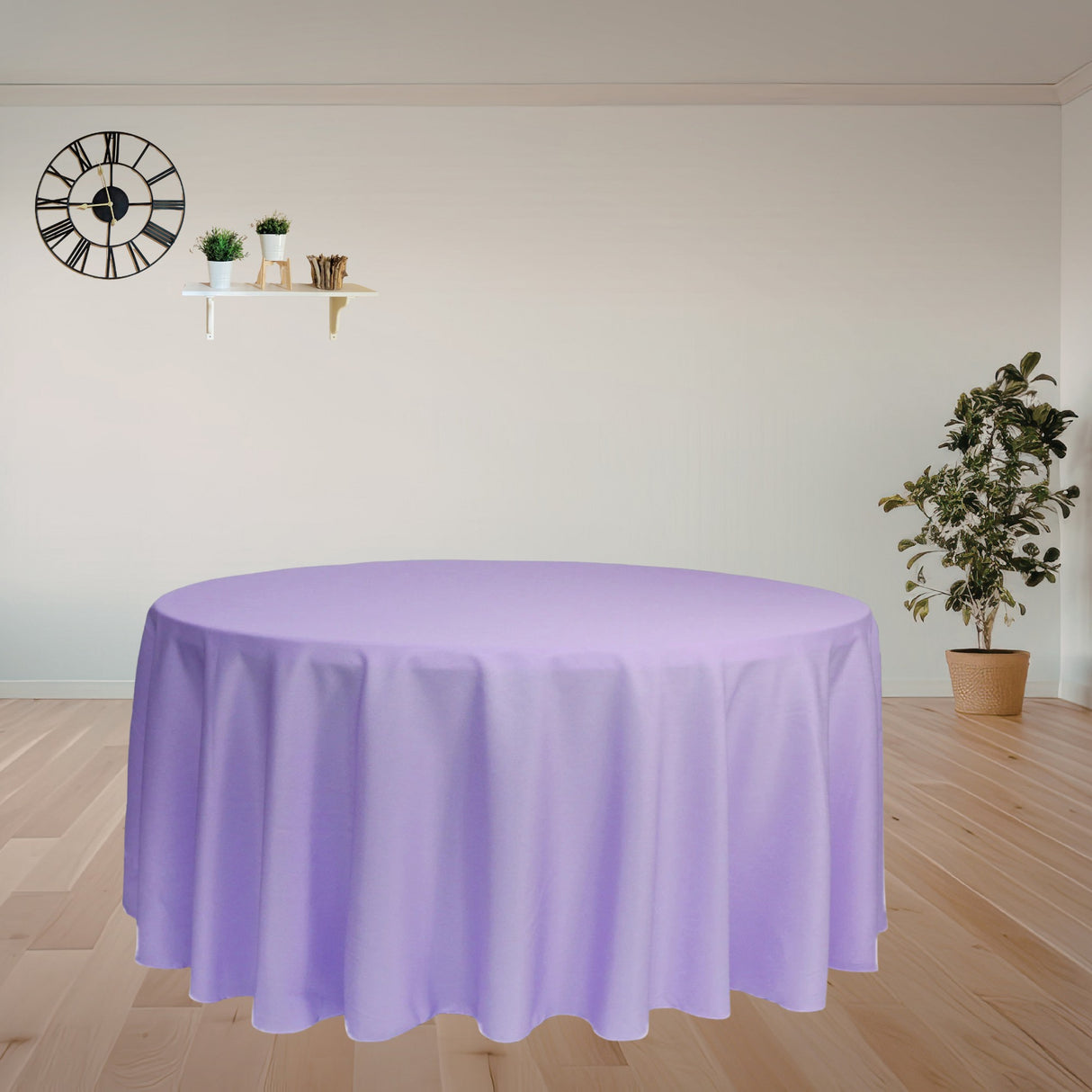 Premium Polyester Round Tablecloth (Made in USA)