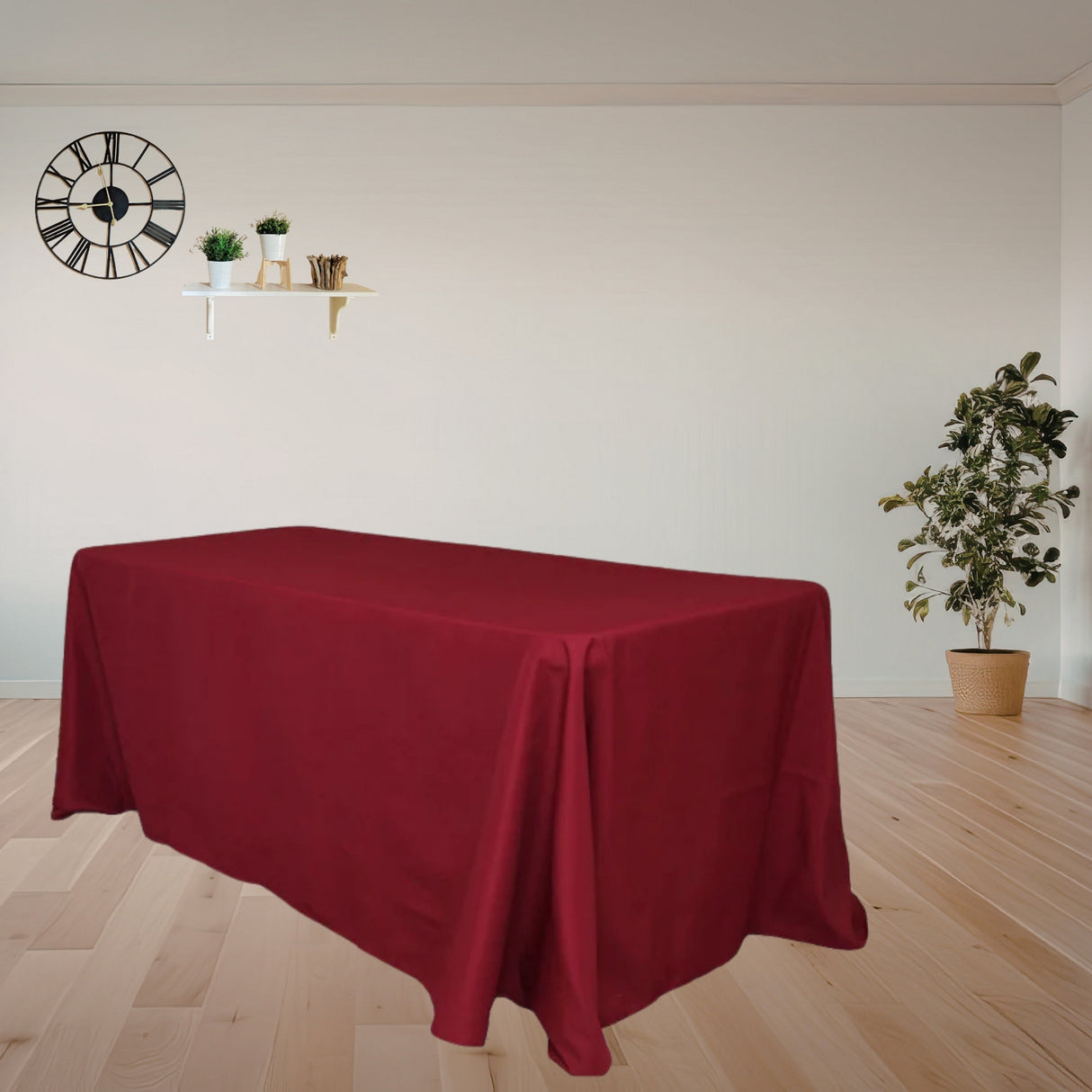 Rectangular Premium Polyester Tablecloth (Made in USA)