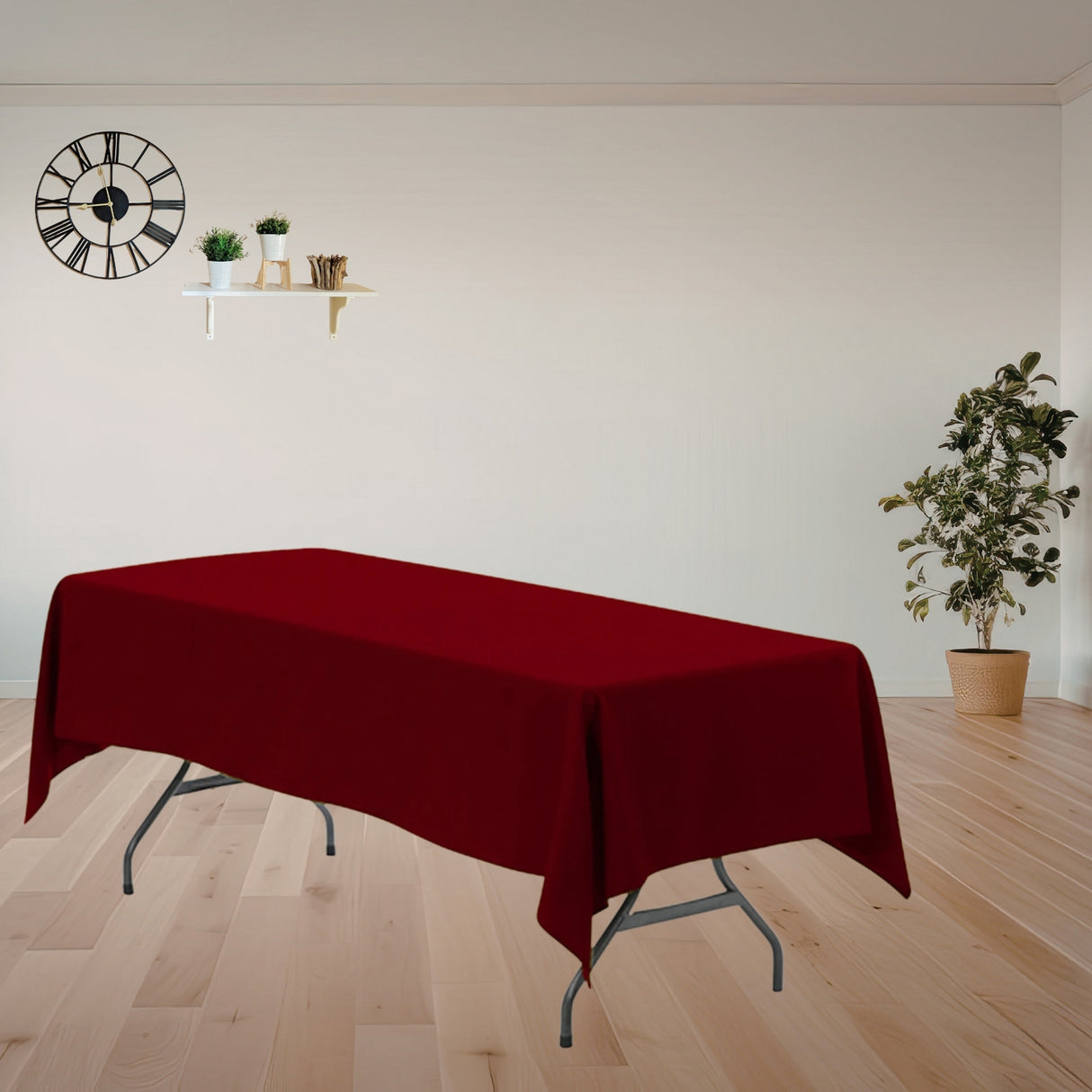Rectangular Premium Polyester Tablecloth (Made in USA)