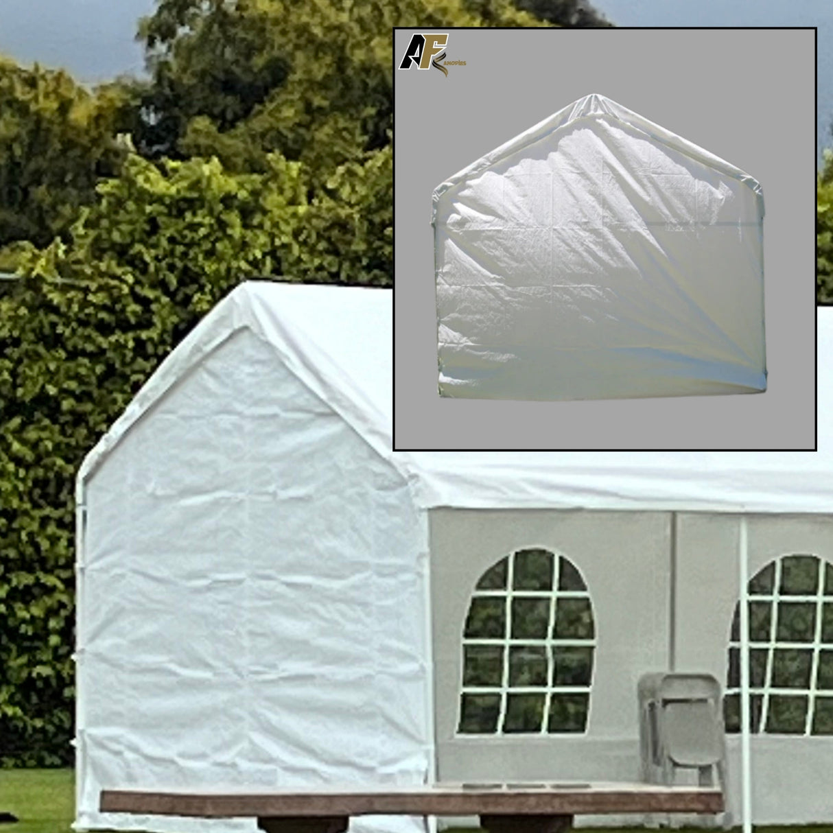 Canopy Back End Panel