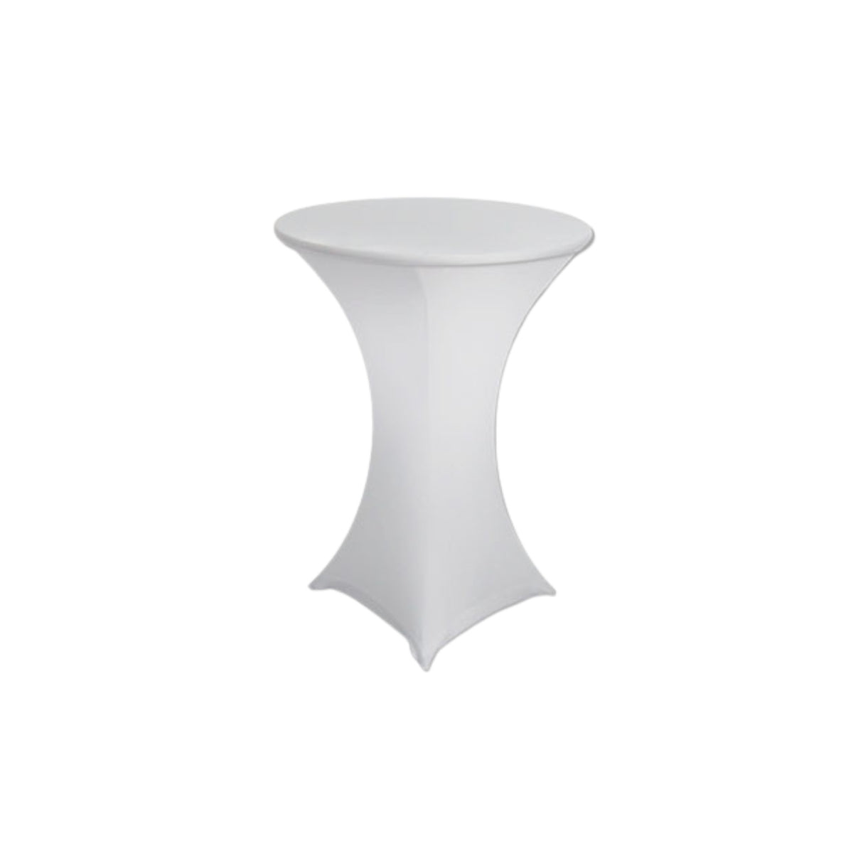 Spandex Cocktail Table Cover 30" Round (Made in USA)