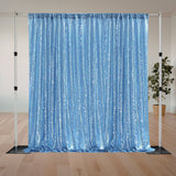 Premium Sequin Curtain Backdrop Panel (5' x 12') (Made in USA)