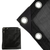 73% Shade Black Mesh Tarp