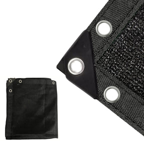 Black Privacy Mesh Tarp