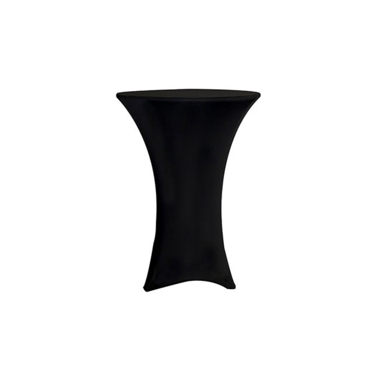 Spandex Cocktail Table Cover 30" Round (Made in USA)