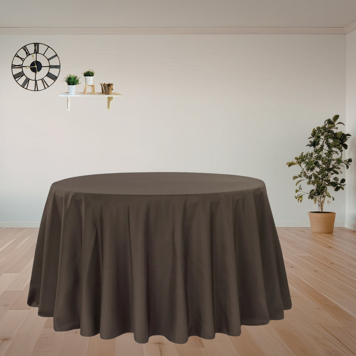 Premium Polyester Round Tablecloth (Made in USA)
