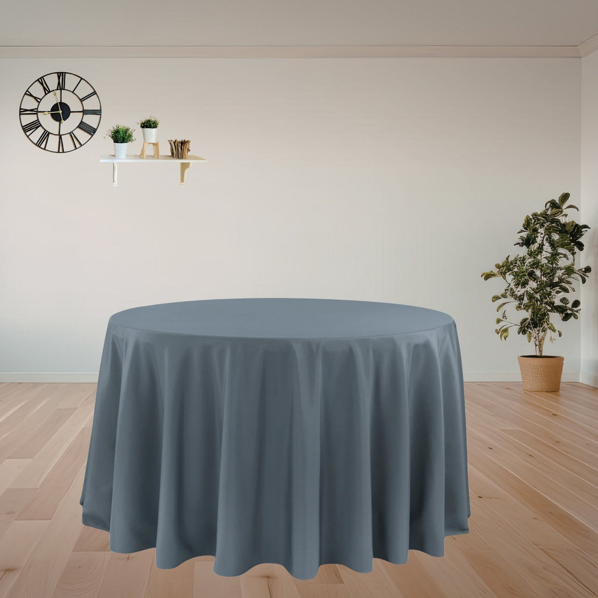 Premium Polyester Round Tablecloth (Made in USA)