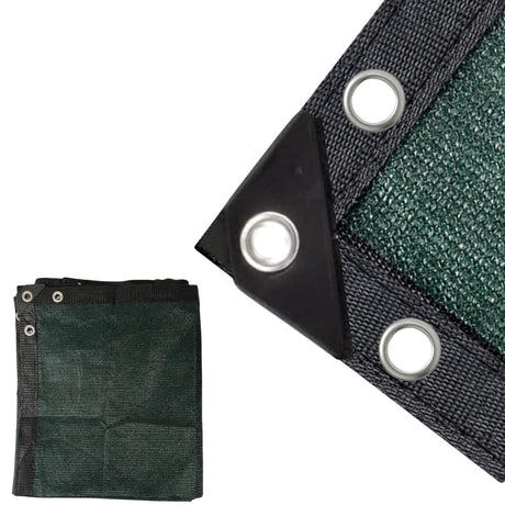 Dark Green Privacy Mesh Tarp