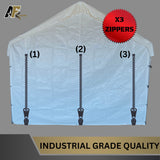 Canopy Front Zippered End Panel