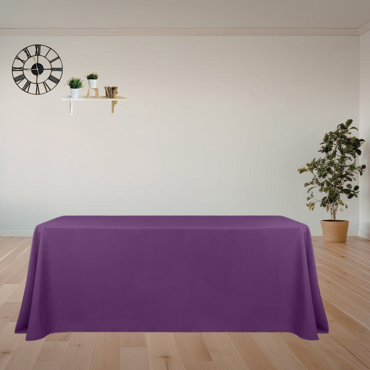 Rectangular Premium Polyester Tablecloth (Made in USA)