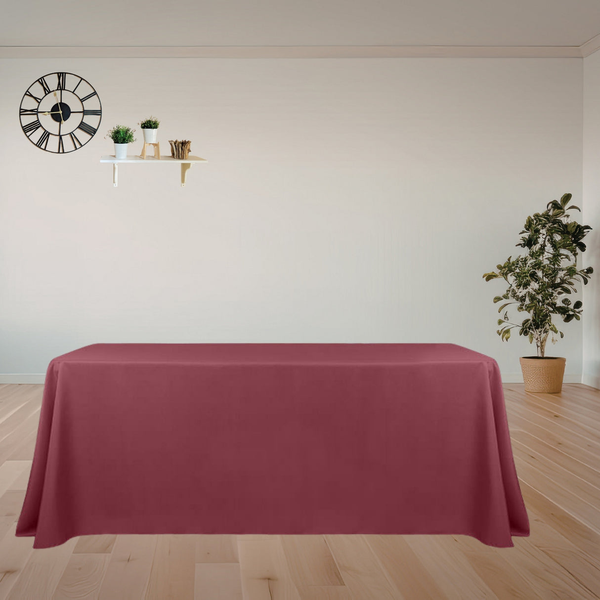 Rectangular Premium Polyester Tablecloth (Made in USA)