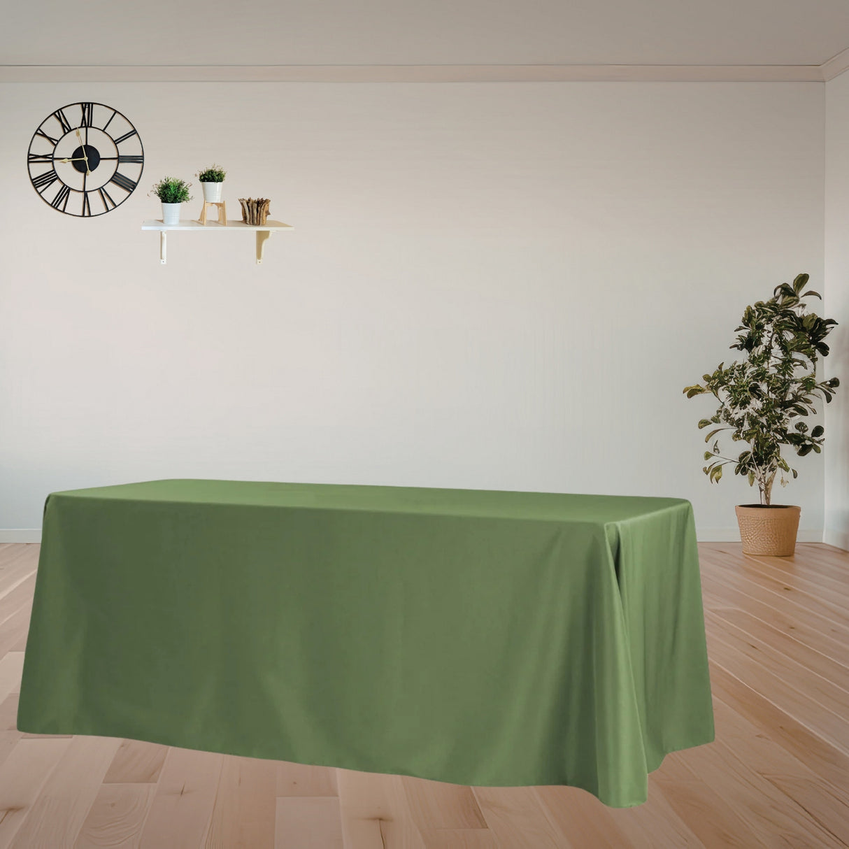 Rectangular Premium Polyester Tablecloth (Made in USA)