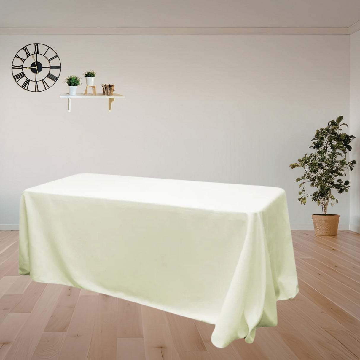 Rectangular Premium Polyester Tablecloth (Made in USA)
