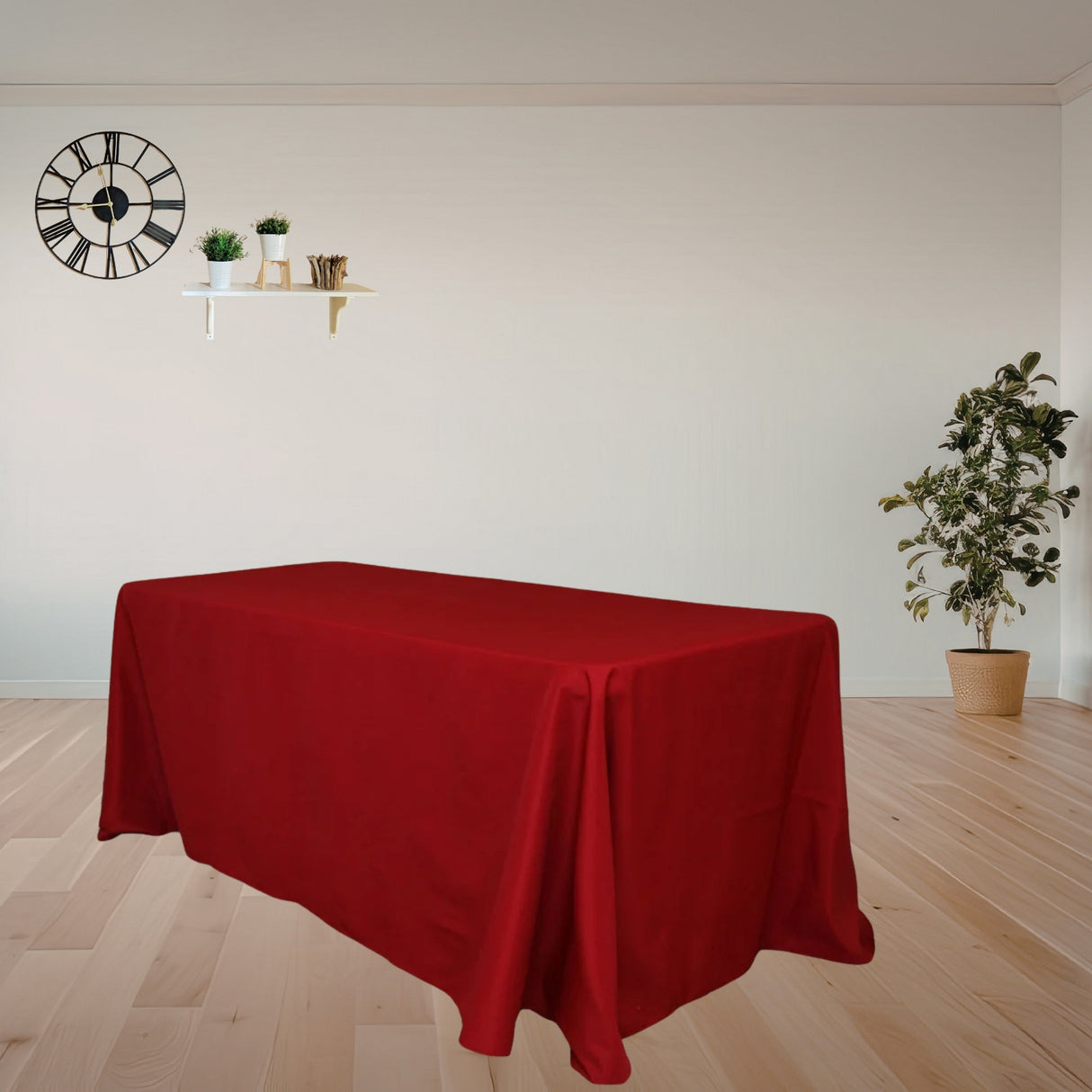 Rectangular Premium Polyester Tablecloth (Made in USA)