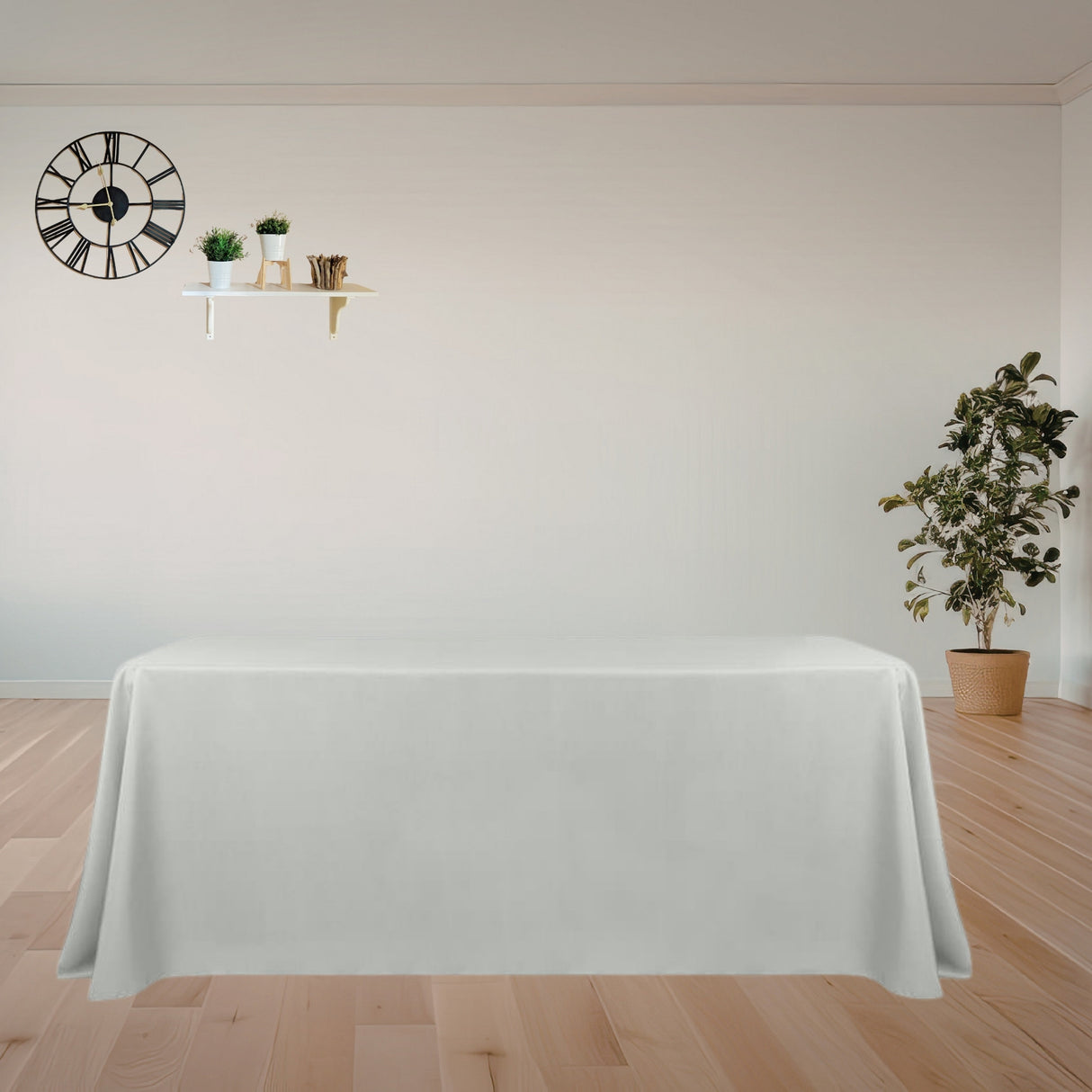 Rectangular Premium Polyester Tablecloth (Made in USA)