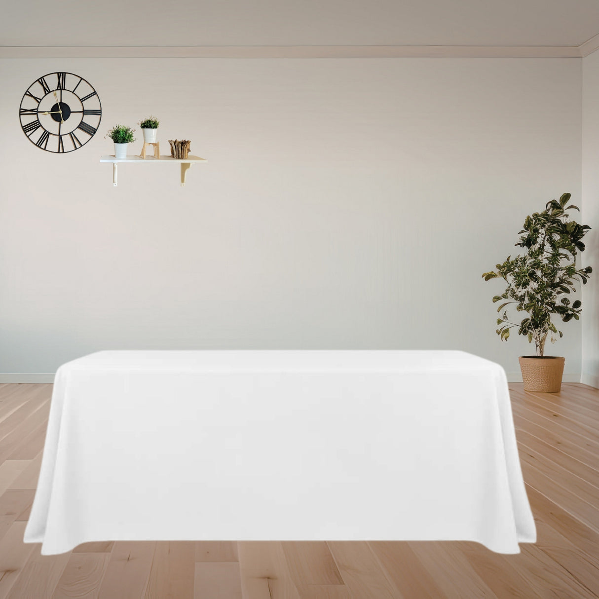 Rectangular Premium Polyester Tablecloth (Made in USA)