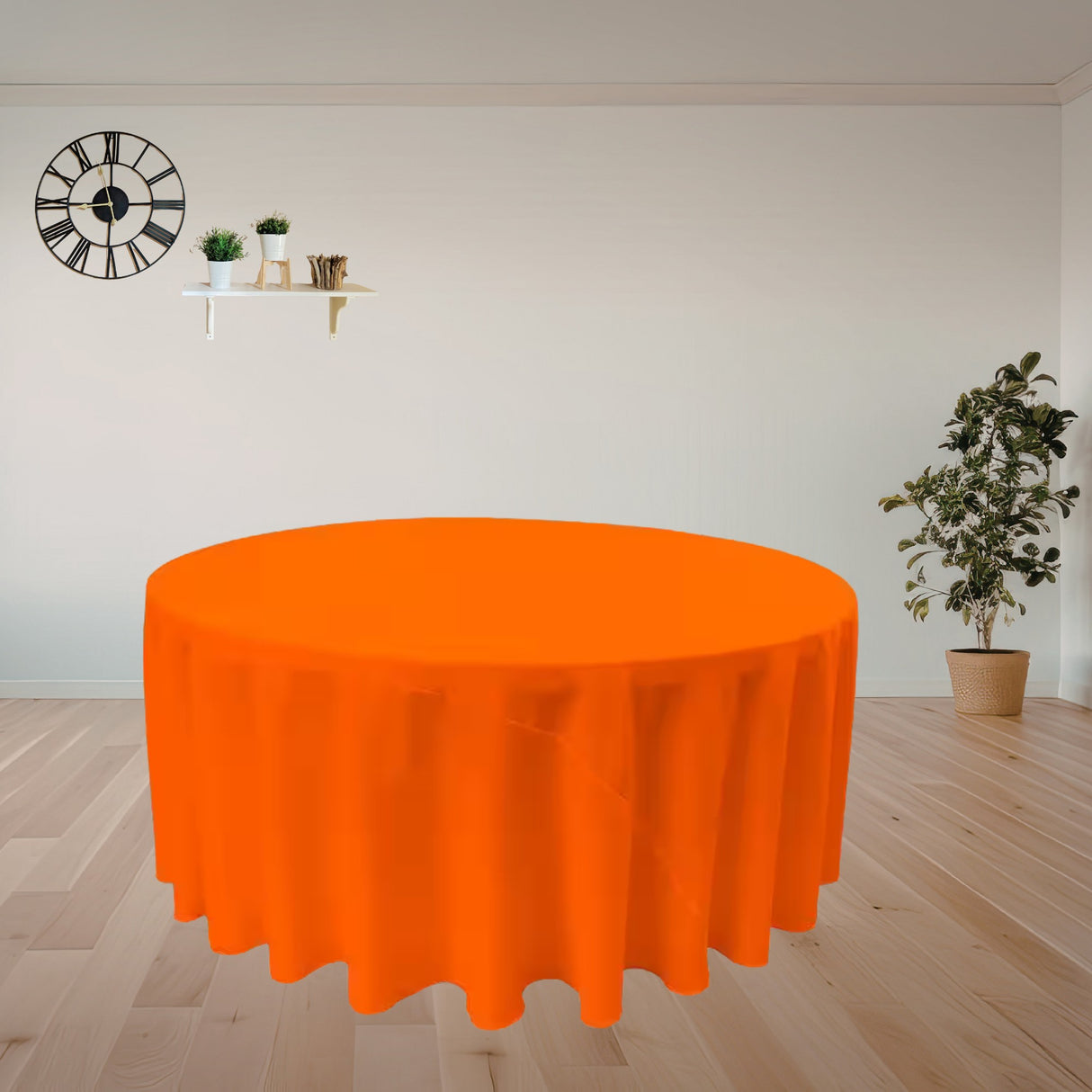 Premium Polyester Round Tablecloth (Made in USA)