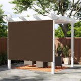 95% Privacy Brown Mesh Tarp