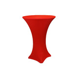 Spandex Cocktail Table Cover 30" Round (Made in USA)