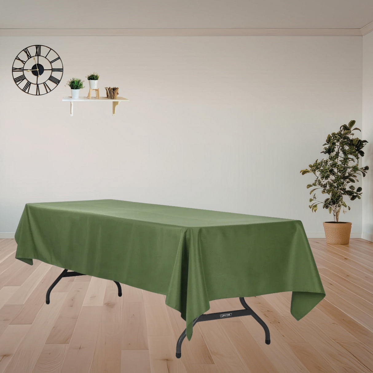 Rectangular Premium Polyester Tablecloth (Made in USA)