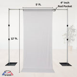 Premium Kiana Interlock Poly Backdrop Panel (5' x 12') (Made in USA)