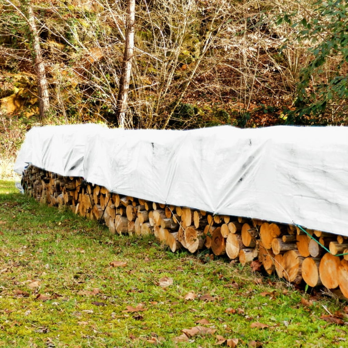 White Ultra Heavy Duty Poly Tarp