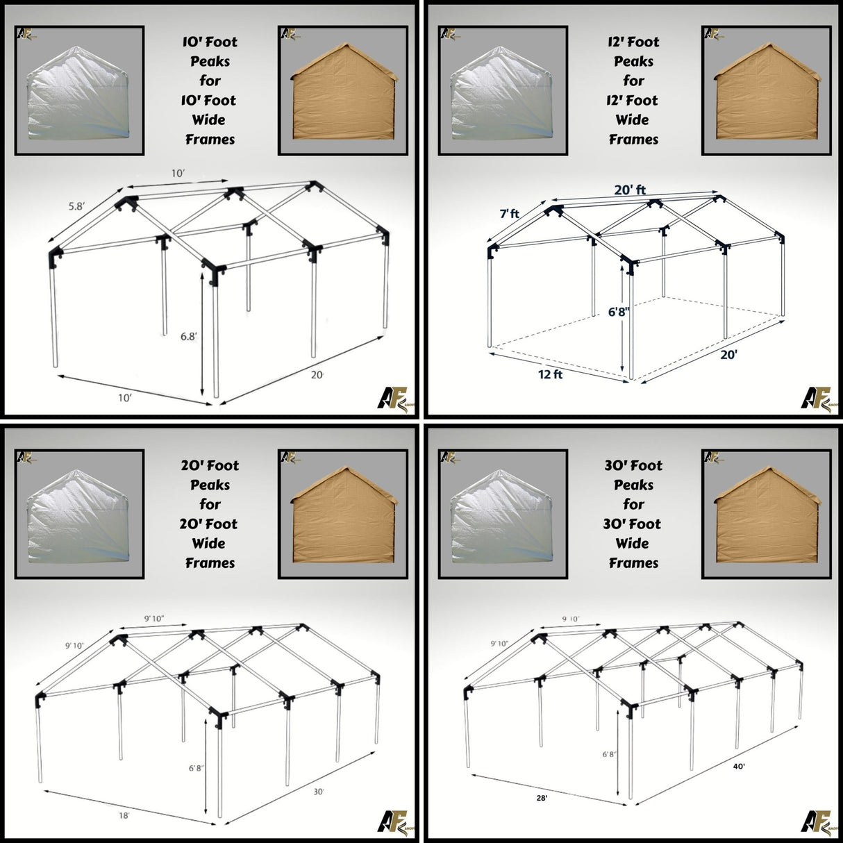 Canopy Back End Panel